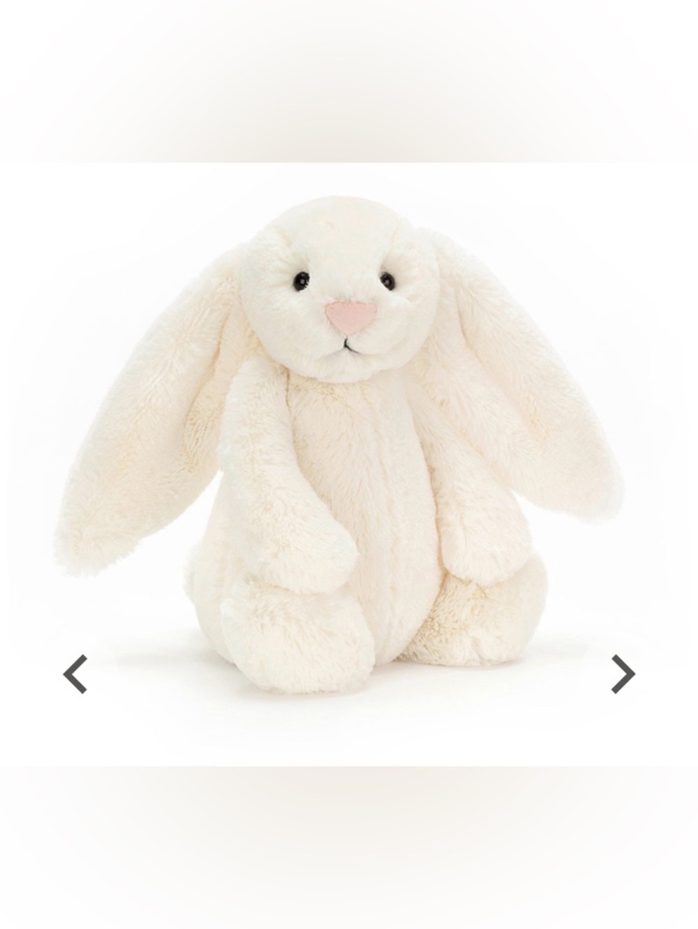 NWT Jellycat Bashful Cream Bunny Large